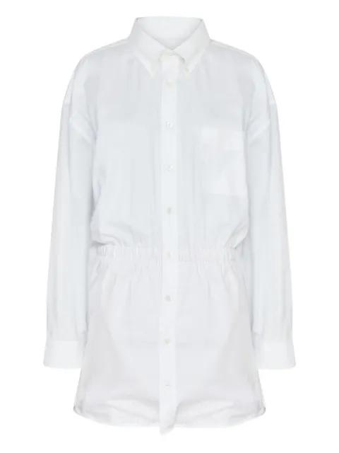 elasticated-waist cotton shirt by MAISON MARGIELA