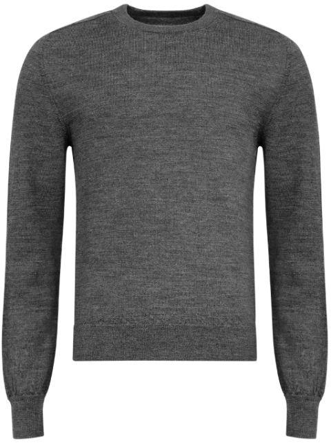 elbow-patch wool sweater by MAISON MARGIELA