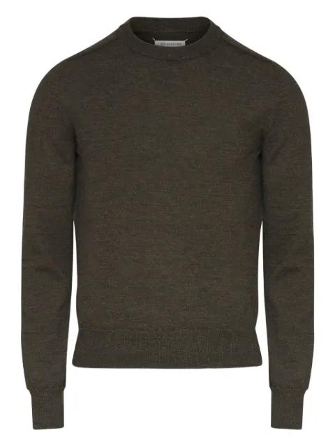 elbow-patch wool sweater by MAISON MARGIELA