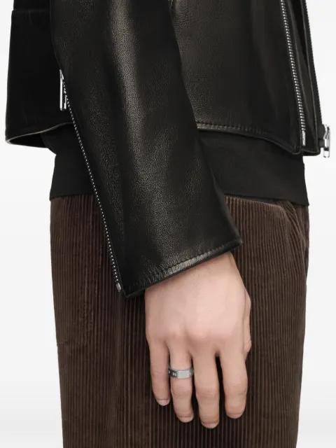 engraved numeric-sequence ring by MAISON MARGIELA