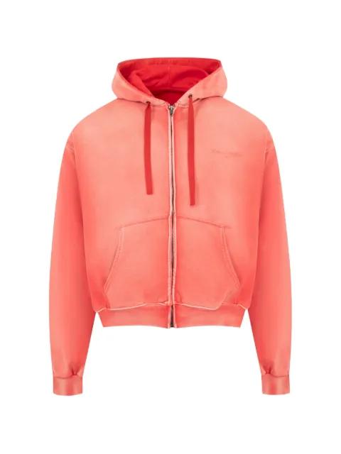 faded zip-up hoodie by MAISON MARGIELA