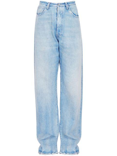 five-pocket straight-leg jeans by MAISON MARGIELA