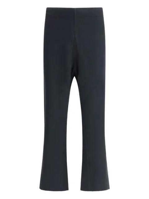 flared raw-edge trousers by MAISON MARGIELA