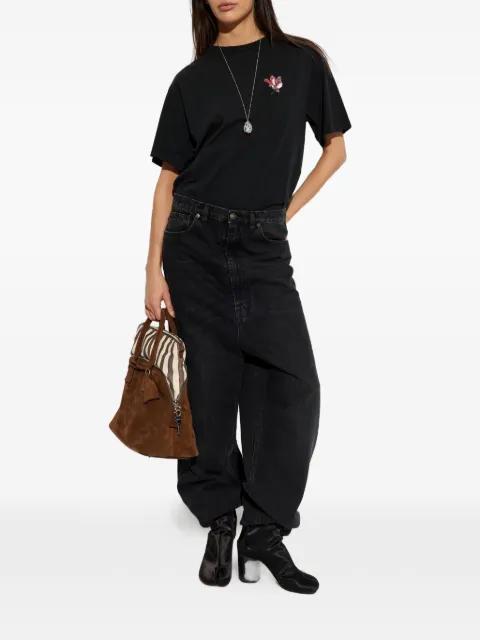 floral-print T-shirt by MAISON MARGIELA