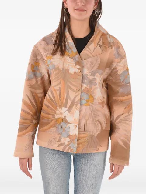 floral-print blazer by MAISON MARGIELA