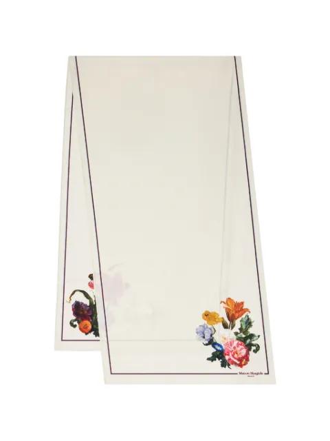 floral scarf by MAISON MARGIELA