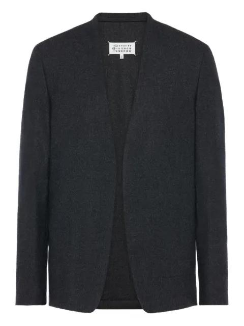 four-stitch collarless blazer by MAISON MARGIELA