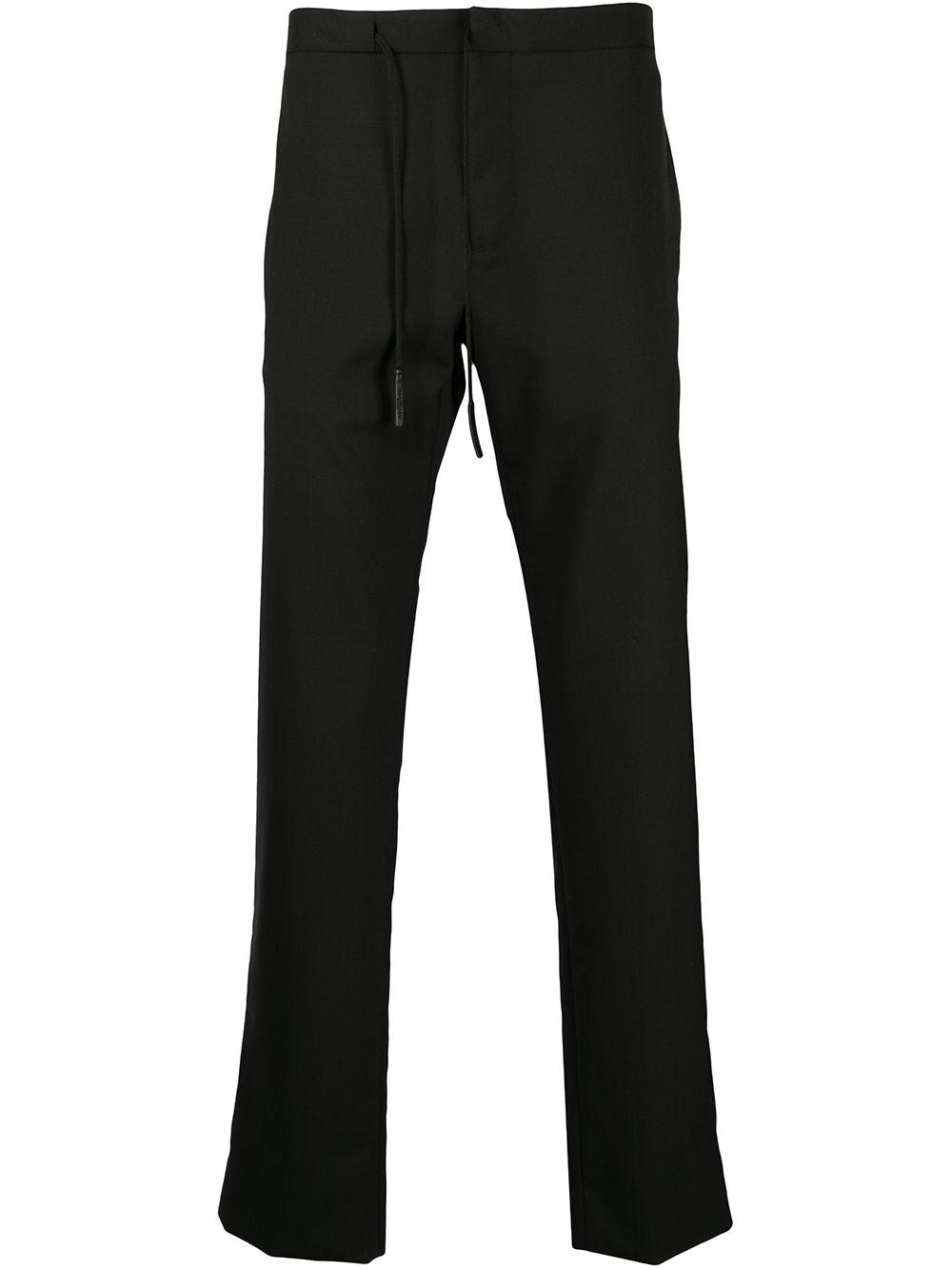 four-stitch detail tailored trousers by MAISON MARGIELA
