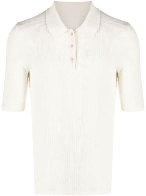 four-stitch knitted polo shirt by MAISON MARGIELA