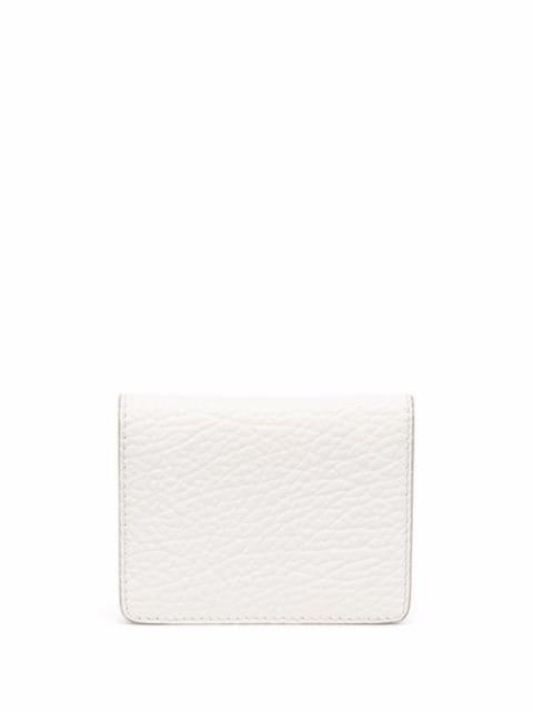 four-stitch leather card holder by MAISON MARGIELA