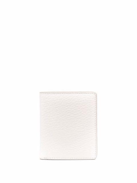 four-stitch leather card holder by MAISON MARGIELA