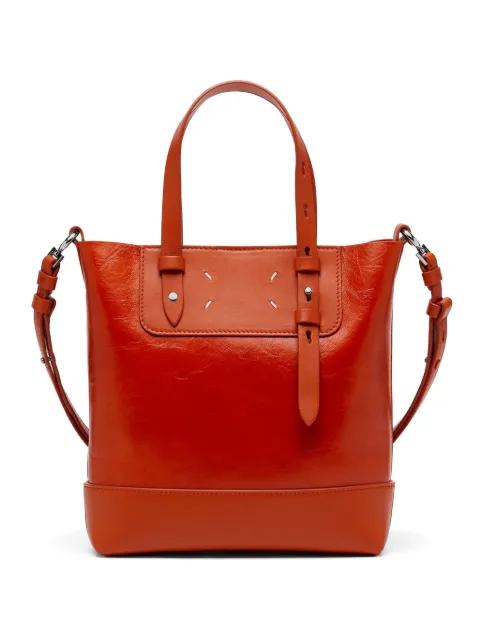 four-stitch leather shoulder bag by MAISON MARGIELA