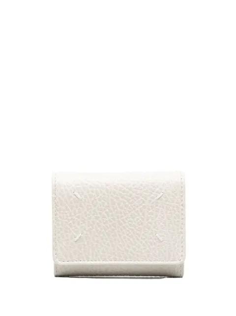 four-stitch leather wallet by MAISON MARGIELA