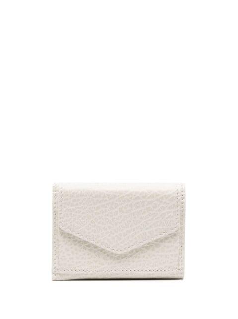 four-stitch leather wallet by MAISON MARGIELA