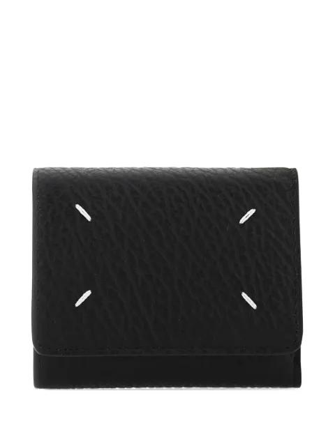 four-stitch leather wallet by MAISON MARGIELA