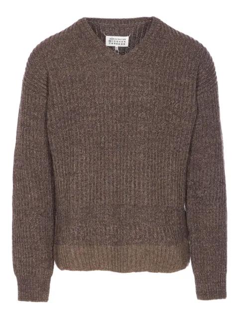four stitch-logo sweater by MAISON MARGIELA