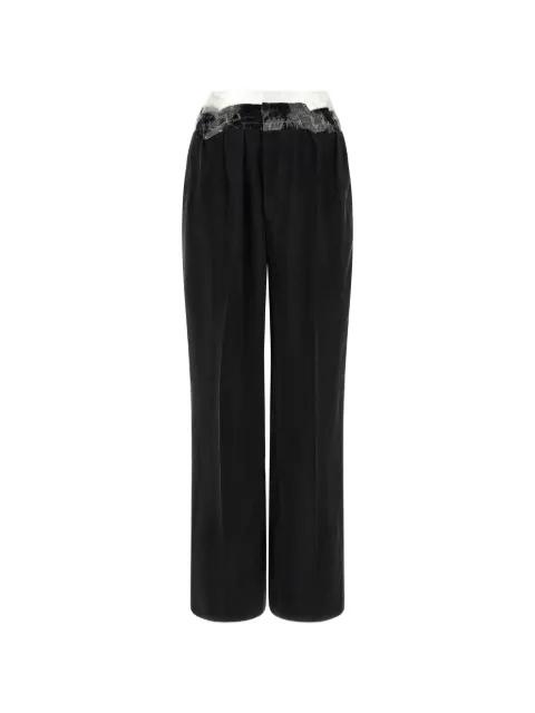 four-stitch logo trousers by MAISON MARGIELA