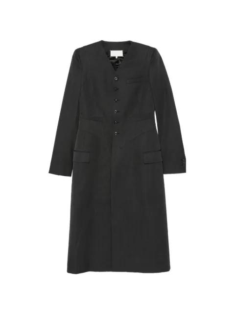 four-stitch single-breasted coat by MAISON MARGIELA