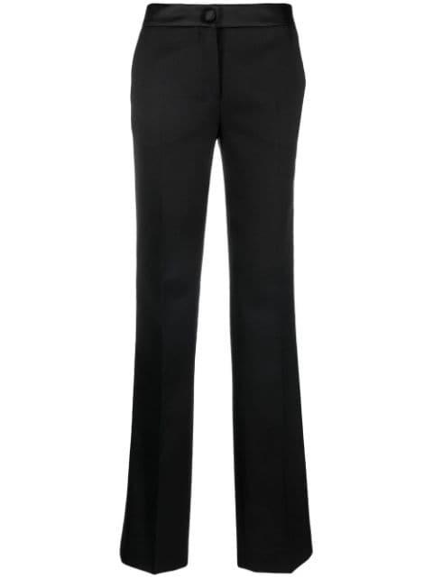 four-stitch tailored tuxedo trousers by MAISON MARGIELA
