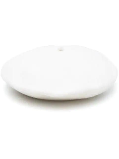 four-stitch wool beret by MAISON MARGIELA