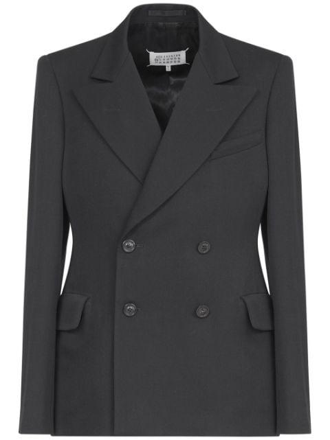 four-stitch wool blazer by MAISON MARGIELA