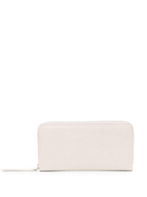 four-stitch zip-around wallet by MAISON MARGIELA