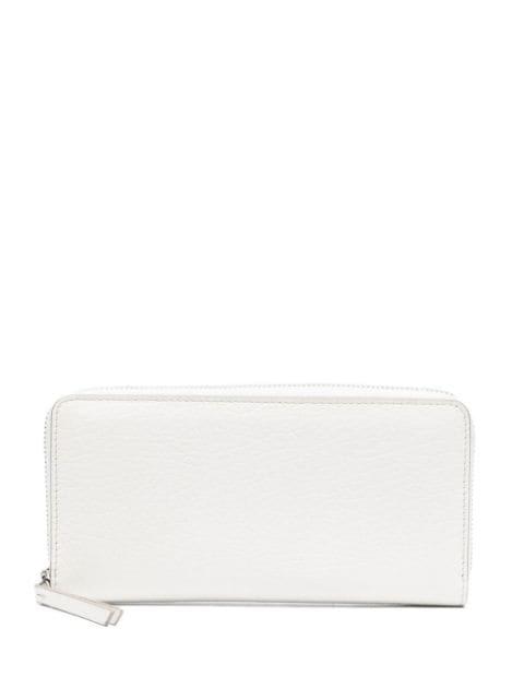 four-stitch zip-around wallet by MAISON MARGIELA