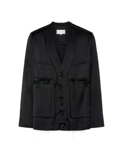 frayed-edges jacket by MAISON MARGIELA
