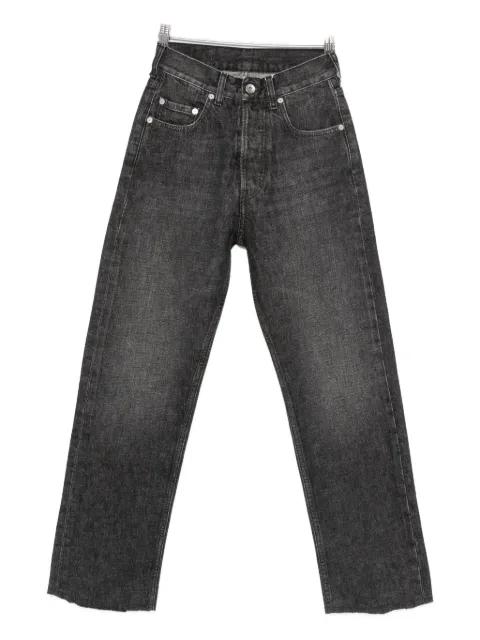 frayed straight-leg jeans by MAISON MARGIELA