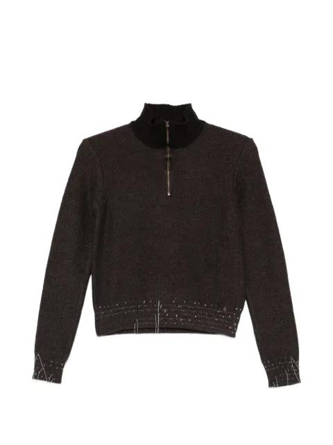 half-zip sweater by MAISON MARGIELA