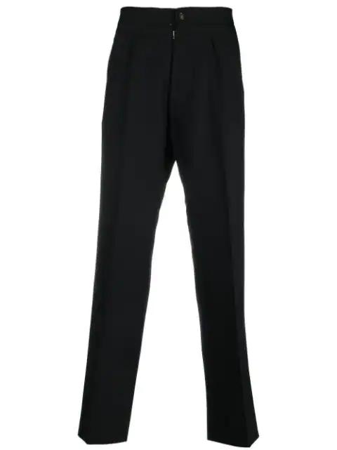 herringbone-pattern wool trousers by MAISON MARGIELA