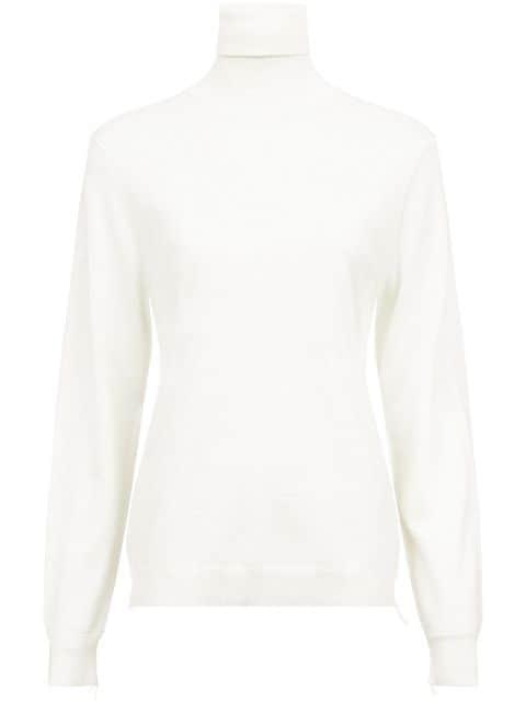 high-neck merino-wool sweater by MAISON MARGIELA