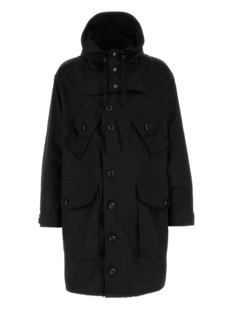 hoodied multi-pocket coat by MAISON MARGIELA