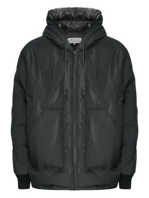 hoodied padded jacket by MAISON MARGIELA