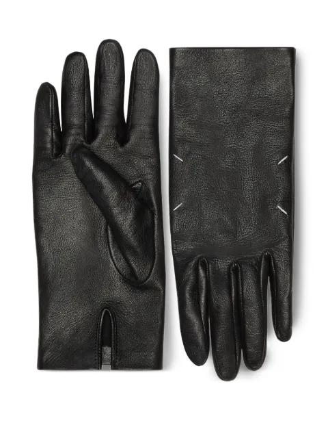 lambskin four-stitch gloves by MAISON MARGIELA