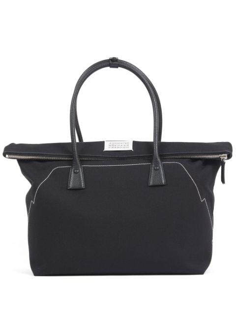 large 5AC leather tote bag by MAISON MARGIELA