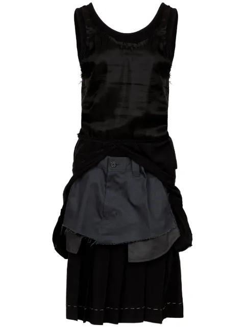 layered midi dress by MAISON MARGIELA
