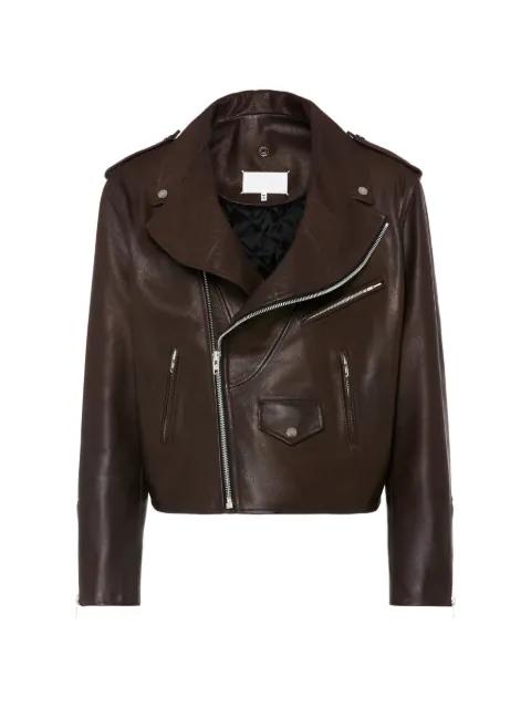 leather jacket by MAISON MARGIELA