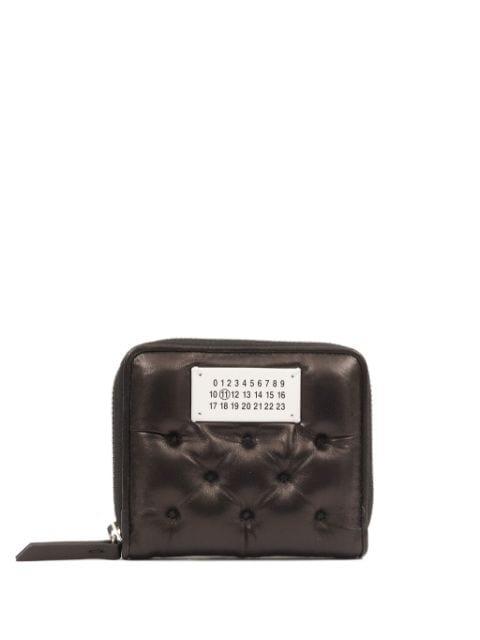 leather zip around wallet by MAISON MARGIELA