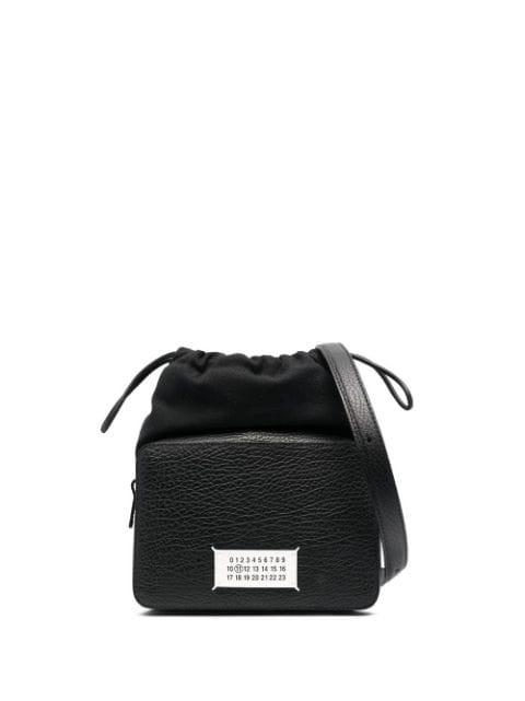 logo-appliqué crossbody bag by MAISON MARGIELA