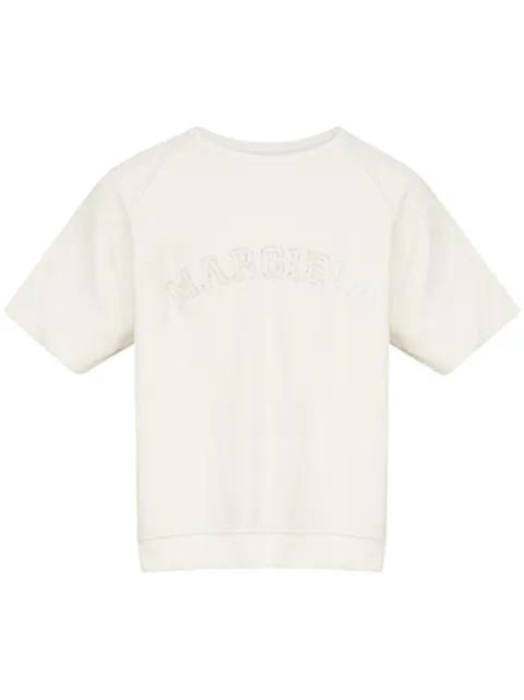 logo-embroidered T-shirt by MAISON MARGIELA