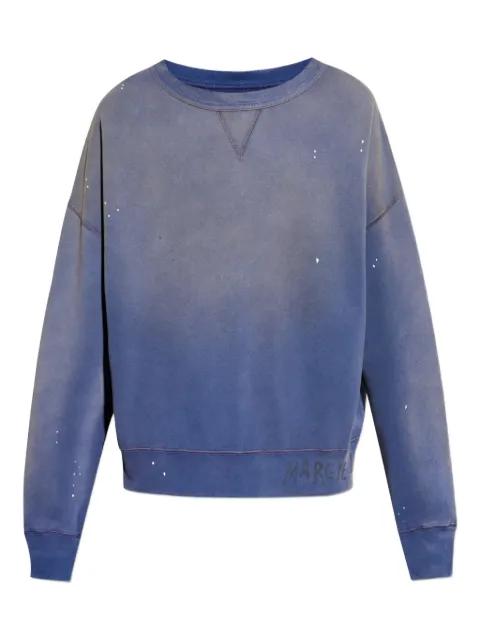 logo-print sweatshirt by MAISON MARGIELA