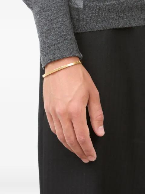 logo-reference cuff bracelet by MAISON MARGIELA