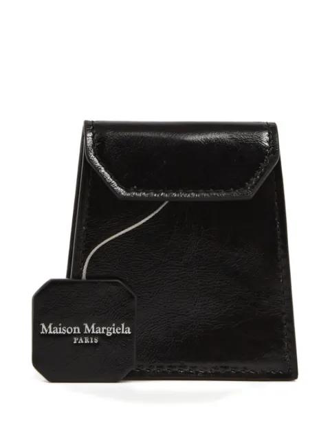 logo-stamp leather wallet by MAISON MARGIELA