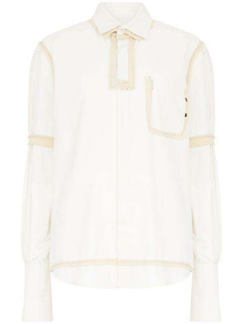 long-sleeve cotton shirt by MAISON MARGIELA