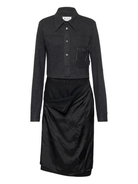 long sleeve midi dress by MAISON MARGIELA