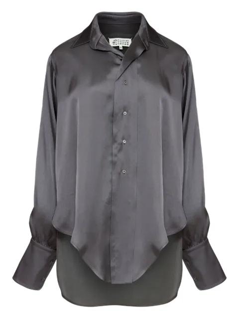 long-sleeved satin shirt by MAISON MARGIELA