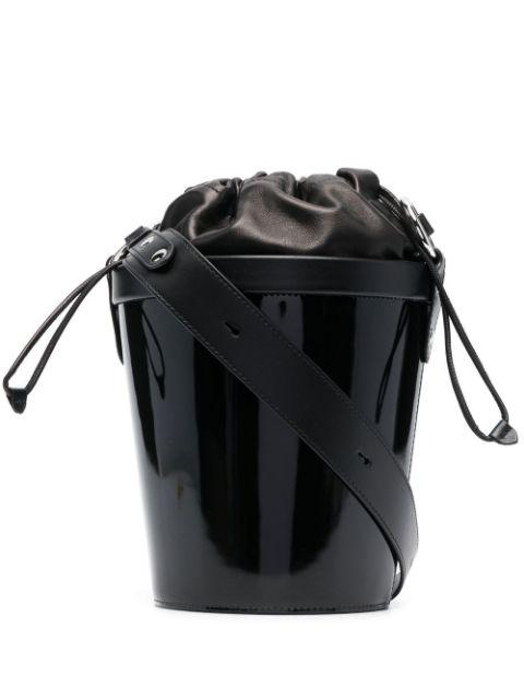 medium Fire leather bucket bag by MAISON MARGIELA