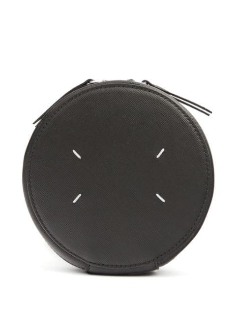 micro Circle leather shoulder bag by MAISON MARGIELA