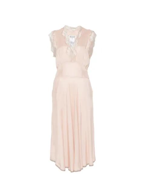 midi silk dress by MAISON MARGIELA